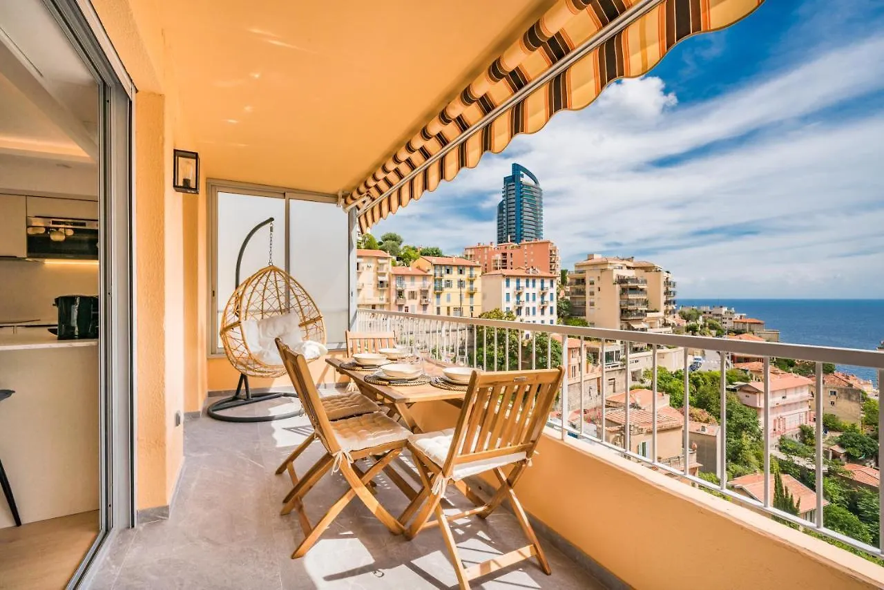 Baie De Monaco - Terrasse Vue Mer - Parking - Af Beausoleil 0*,  France
