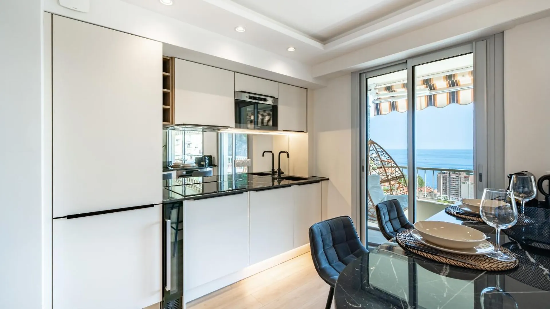 Apartment Baie De Monaco - Terrasse Vue Mer - Parking - Af Beausoleil